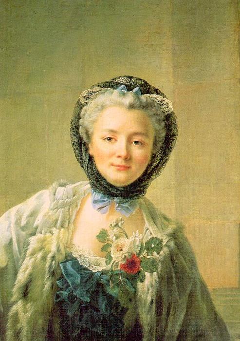  Jean-Germain  Drouais Madame Drouais Norge oil painting art